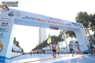 BINH DUONG NEW CITY HALF MARATHON 2024 - Ảnh #1821367