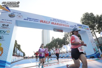 BINH DUONG NEW CITY HALF MARATHON 2024 - Ảnh #1821100