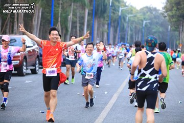 BINH DUONG NEW CITY HALF MARATHON 2024 - Ảnh #1750300