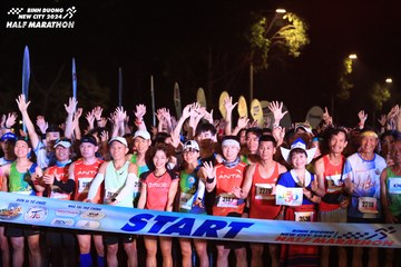 BINH DUONG NEW CITY HALF MARATHON 2024 - Ảnh #1737627
