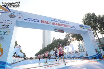 BINH DUONG NEW CITY HALF MARATHON 2024 - Ảnh #1821211
