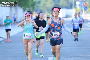 BINH DUONG NEW CITY HALF MARATHON 2024 - Ảnh #1770571
