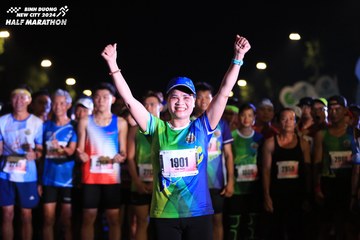BINH DUONG NEW CITY HALF MARATHON 2024 - Ảnh #1737589
