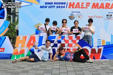 BINH DUONG NEW CITY HALF MARATHON 2024 - Ảnh #1724181