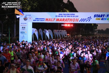 BINH DUONG NEW CITY HALF MARATHON 2024 - Ảnh #1737955