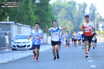 BINH DUONG NEW CITY HALF MARATHON 2024 - Ảnh #1766975