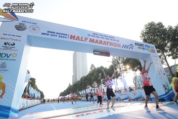 BINH DUONG NEW CITY HALF MARATHON 2024 - Ảnh #1821126