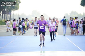 BINH DUONG NEW CITY HALF MARATHON 2024 - Ảnh #1760593