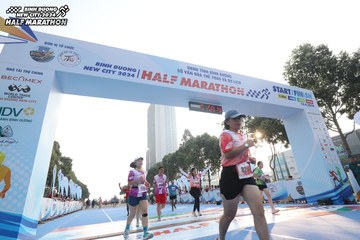BINH DUONG NEW CITY HALF MARATHON 2024 - Ảnh #1821091