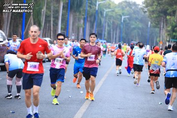 BINH DUONG NEW CITY HALF MARATHON 2024 - Ảnh #1750526