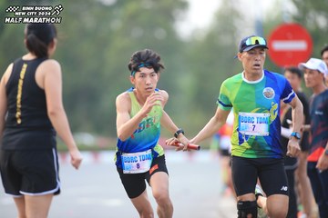 BINH DUONG NEW CITY HALF MARATHON 2024 - Ảnh #1736893