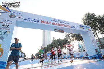 BINH DUONG NEW CITY HALF MARATHON 2024 - Ảnh #1821432