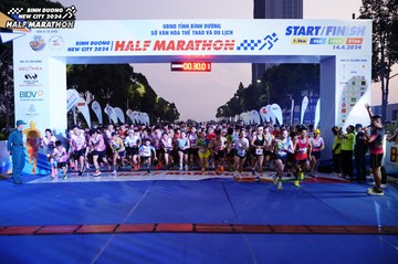 BINH DUONG NEW CITY HALF MARATHON 2024 - Ảnh #1737347