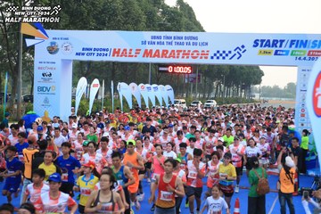 BINH DUONG NEW CITY HALF MARATHON 2024 - Ảnh #1738431