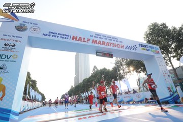 BINH DUONG NEW CITY HALF MARATHON 2024 - Ảnh #1821071