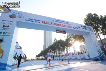BINH DUONG NEW CITY HALF MARATHON 2024 - Ảnh #1820031