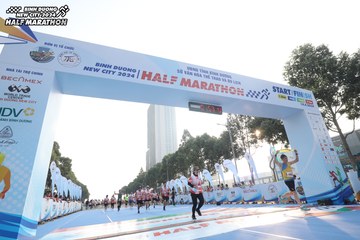 BINH DUONG NEW CITY HALF MARATHON 2024 - Ảnh #1821332