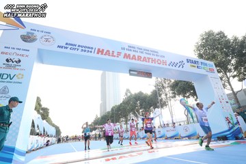 BINH DUONG NEW CITY HALF MARATHON 2024 - Ảnh #1822193