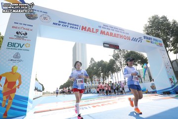 BINH DUONG NEW CITY HALF MARATHON 2024 - Ảnh #1819132