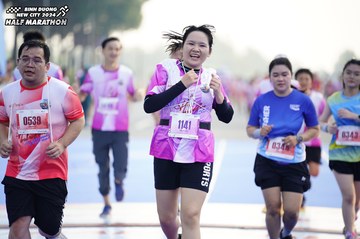 BINH DUONG NEW CITY HALF MARATHON 2024 - Ảnh #1763276