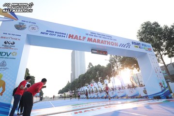 BINH DUONG NEW CITY HALF MARATHON 2024 - Ảnh #1819433