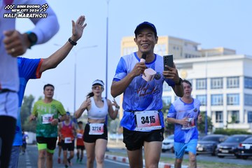 BINH DUONG NEW CITY HALF MARATHON 2024 - Ảnh #1766169
