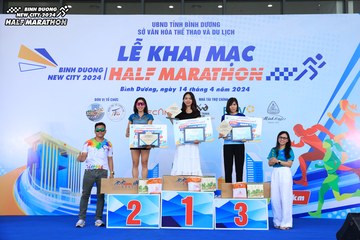 BINH DUONG NEW CITY HALF MARATHON 2024 - Ảnh #1790593