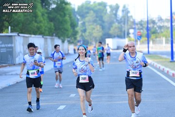 BINH DUONG NEW CITY HALF MARATHON 2024 - Ảnh #1768617