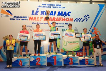 BINH DUONG NEW CITY HALF MARATHON 2024 - Ảnh #1737294