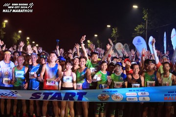 BINH DUONG NEW CITY HALF MARATHON 2024 - Ảnh #1737632