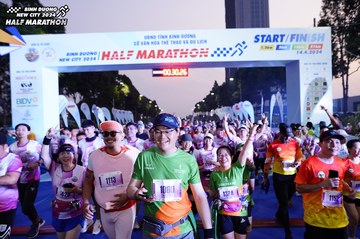 BINH DUONG NEW CITY HALF MARATHON 2024 - Ảnh #1737377
