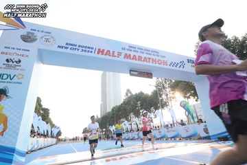 BINH DUONG NEW CITY HALF MARATHON 2024 - Ảnh #1820812