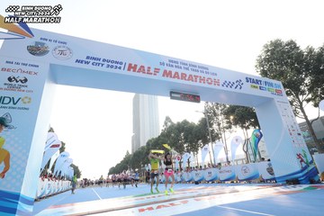 BINH DUONG NEW CITY HALF MARATHON 2024 - Ảnh #1821576
