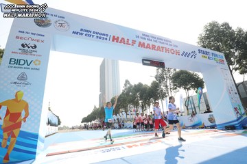 BINH DUONG NEW CITY HALF MARATHON 2024 - Ảnh #1819122