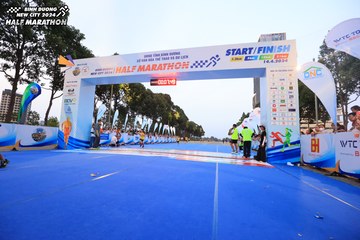 BINH DUONG NEW CITY HALF MARATHON 2024 - Ảnh #1729525