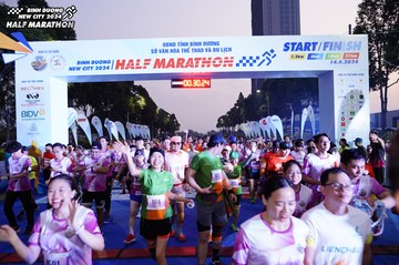 BINH DUONG NEW CITY HALF MARATHON 2024 - Ảnh #1737381