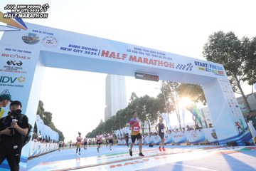 BINH DUONG NEW CITY HALF MARATHON 2024 - Ảnh #1820387