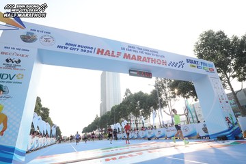 BINH DUONG NEW CITY HALF MARATHON 2024 - Ảnh #1821411