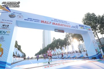 BINH DUONG NEW CITY HALF MARATHON 2024 - Ảnh #1820732