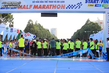 BINH DUONG NEW CITY HALF MARATHON 2024 - Ảnh #1736133