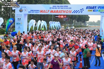 BINH DUONG NEW CITY HALF MARATHON 2024 - Ảnh #1738462
