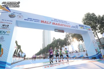 BINH DUONG NEW CITY HALF MARATHON 2024 - Ảnh #1820848