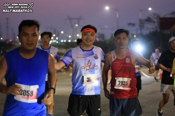 BINH DUONG NEW CITY HALF MARATHON 2024 - Ảnh #1741409