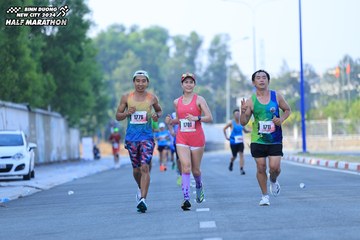 BINH DUONG NEW CITY HALF MARATHON 2024 - Ảnh #1763762