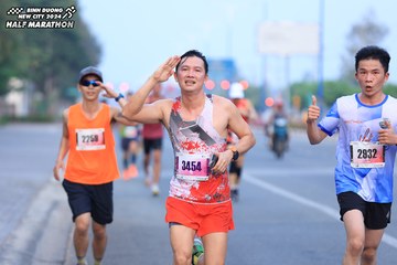BINH DUONG NEW CITY HALF MARATHON 2024 - Ảnh #1767587