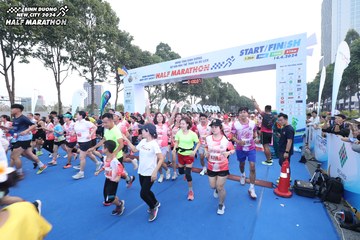 BINH DUONG NEW CITY HALF MARATHON 2024 - Ảnh #1738179