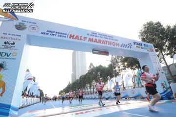 BINH DUONG NEW CITY HALF MARATHON 2024 - Ảnh #1821583