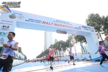 BINH DUONG NEW CITY HALF MARATHON 2024 - Ảnh #1821977