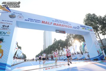 BINH DUONG NEW CITY HALF MARATHON 2024 - Ảnh #1820714