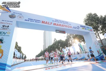 BINH DUONG NEW CITY HALF MARATHON 2024 - Ảnh #1820888